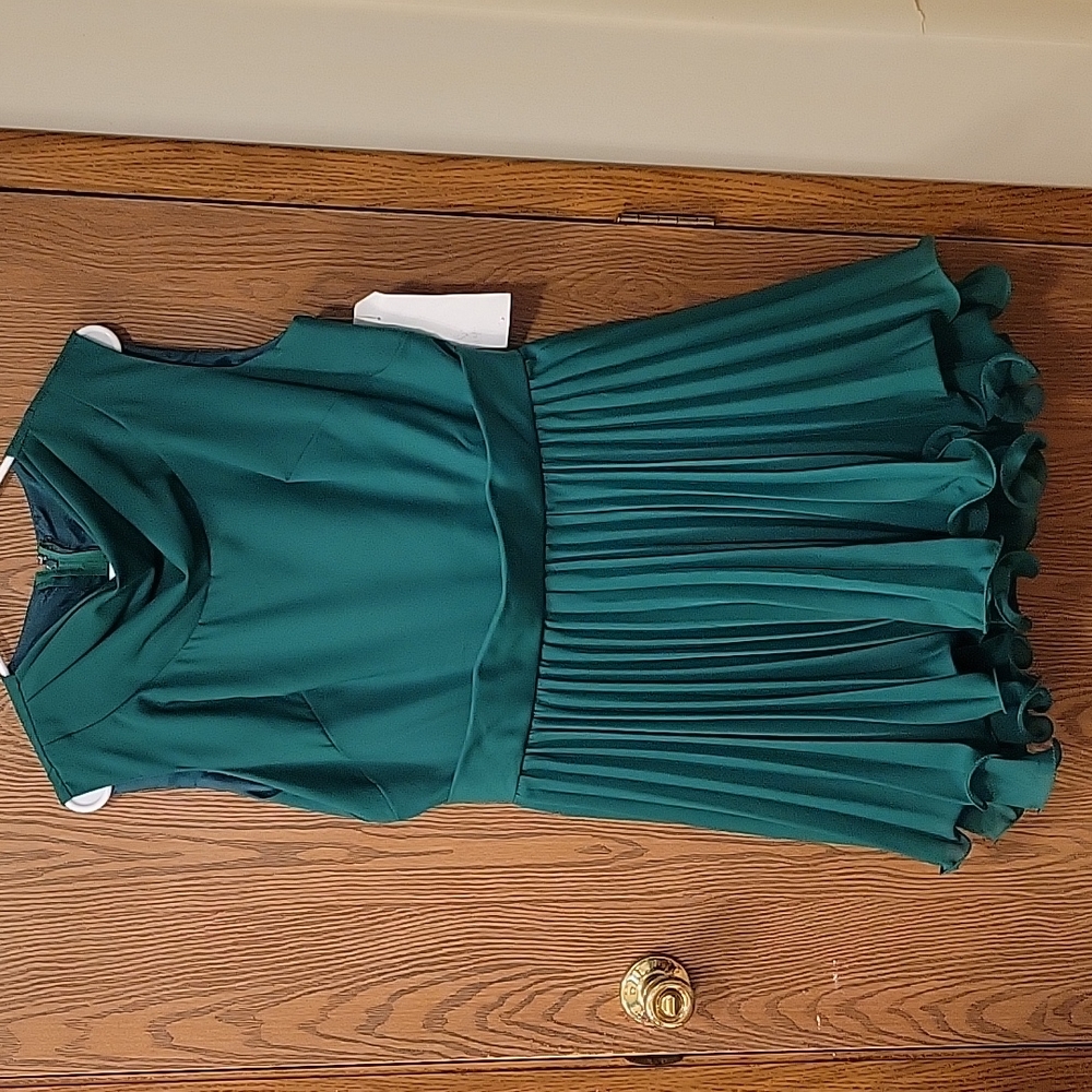 Vintage Green Dress Size 8